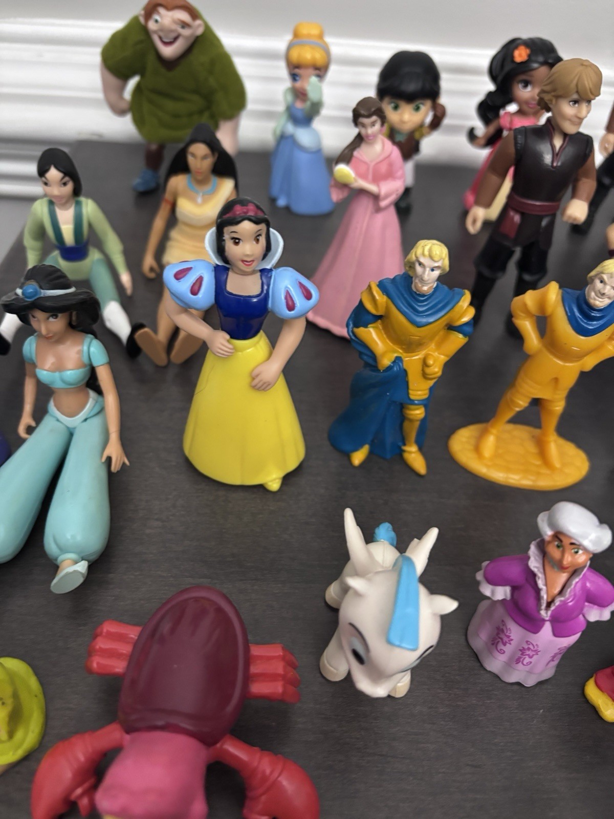 Mixed Lot of 30+ Random Toys, Figures, PVC Disney Figurines Mixed Years