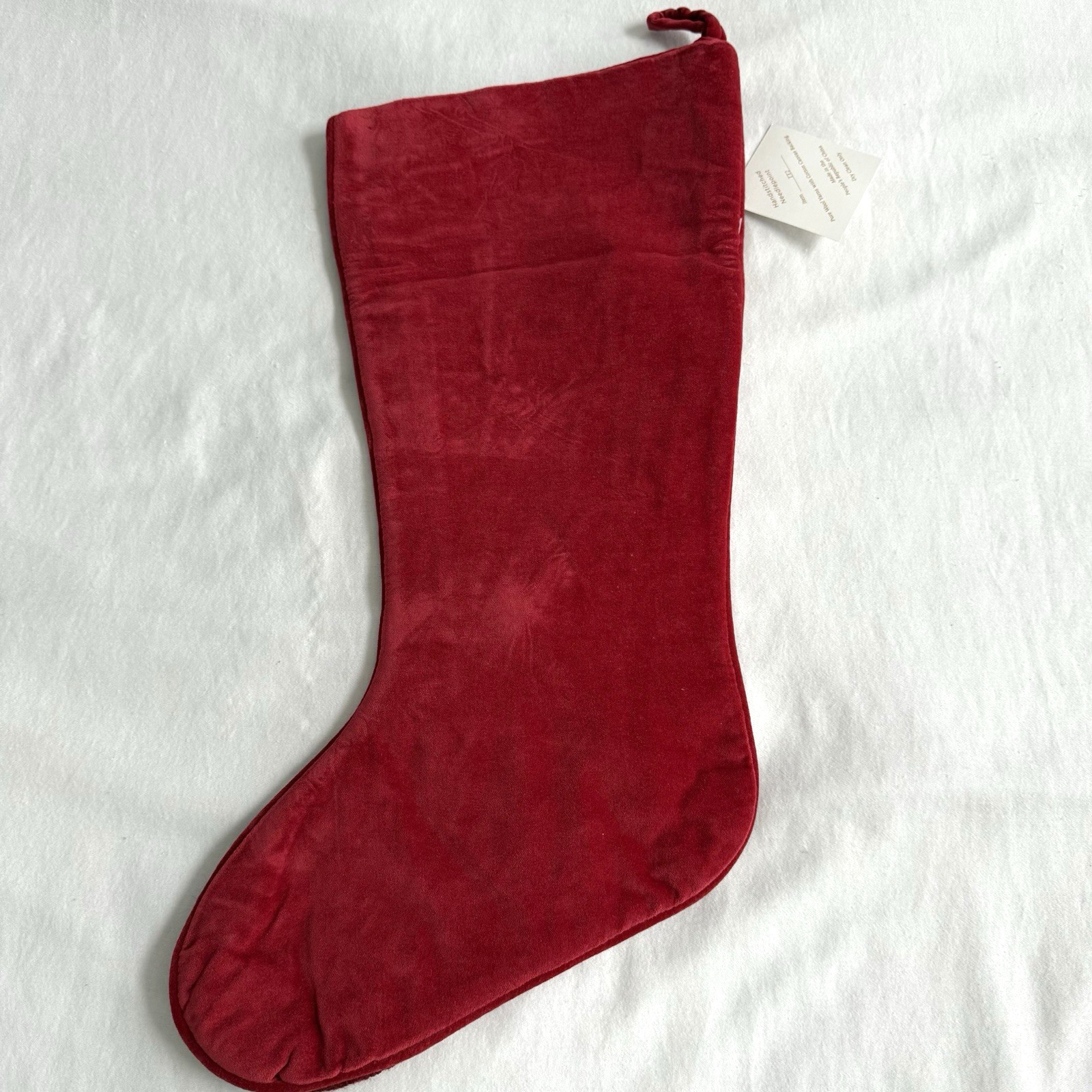 Sferra Needlepoint Christmas Stocking ROOFTOP SANTA Wool NEW