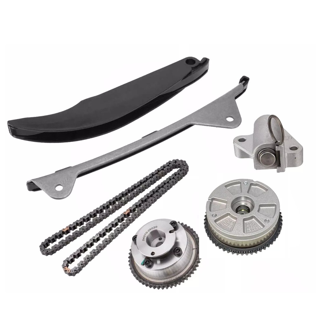 Timing Chain Kit with VVT Camshaft Gears for 2017-2021 Hyundai Elantra Kona 2.0L