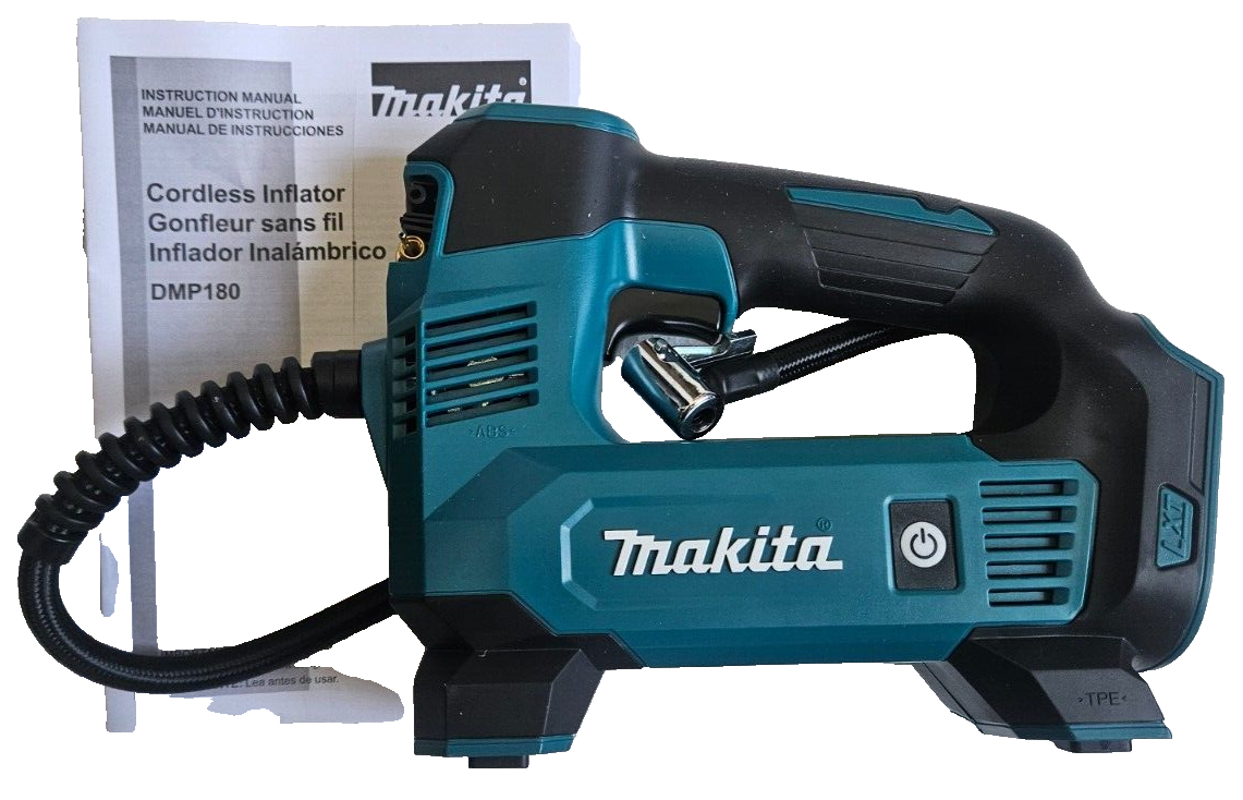 Makita DMP180ZX 18V Lithium-Ion Cordless Inflator, Bare Tool Only