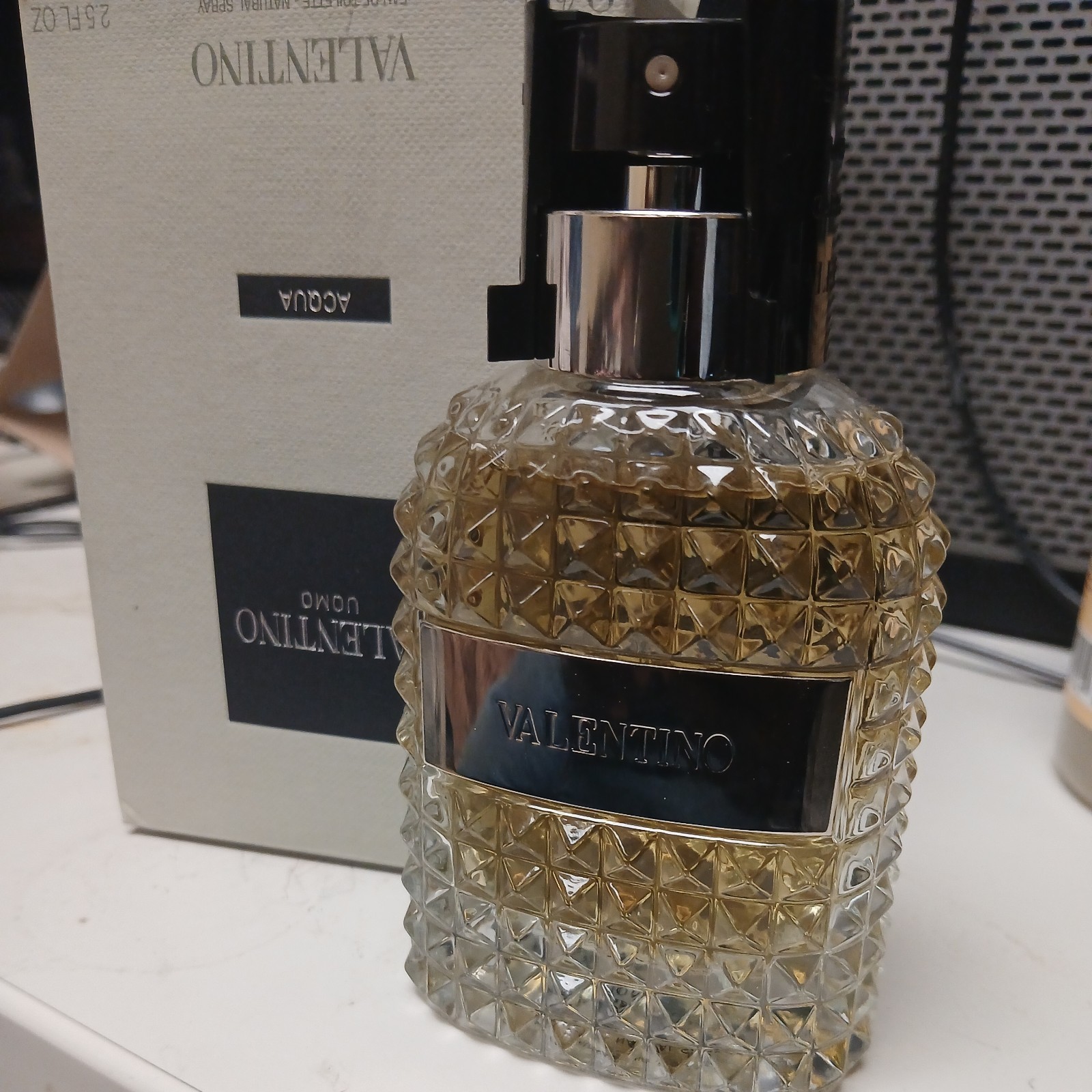 Valentino Men's Aqua EDT Spray 75ml-4.2 fl.oz. New Sealed