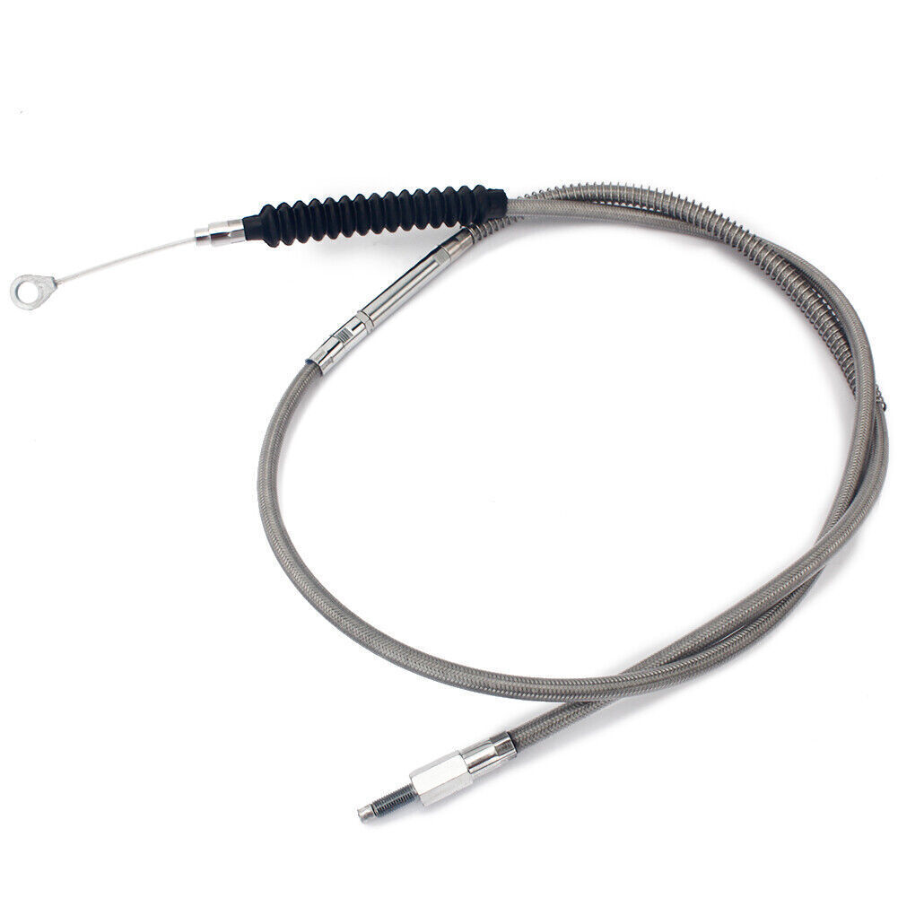 75" Stainless Steel Clutch Cable For Harley Dyna FXDWG Softail Fatboy Road King