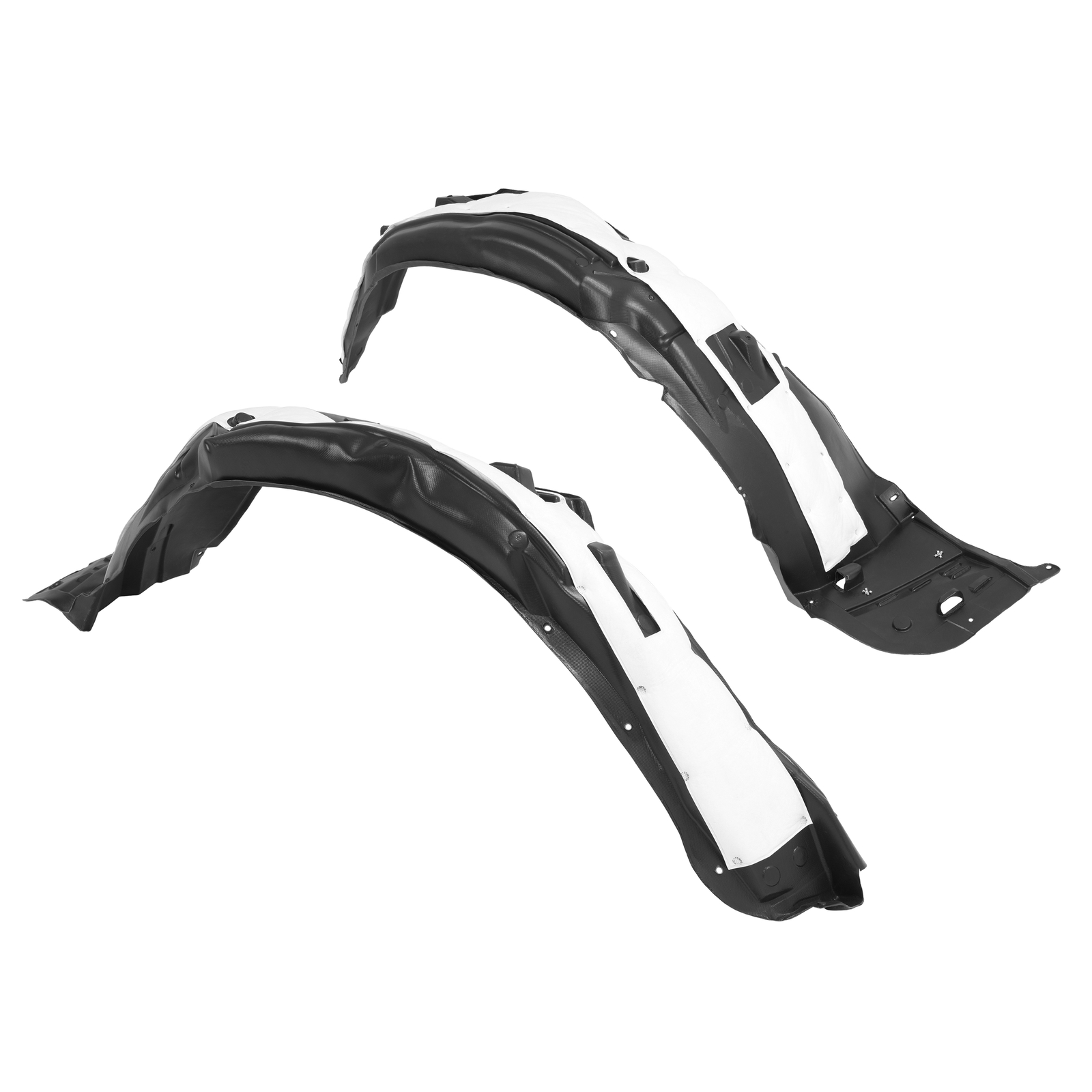 Fender Liners Set Front Left and Right For 2016-2017 Honda Accord Sedan