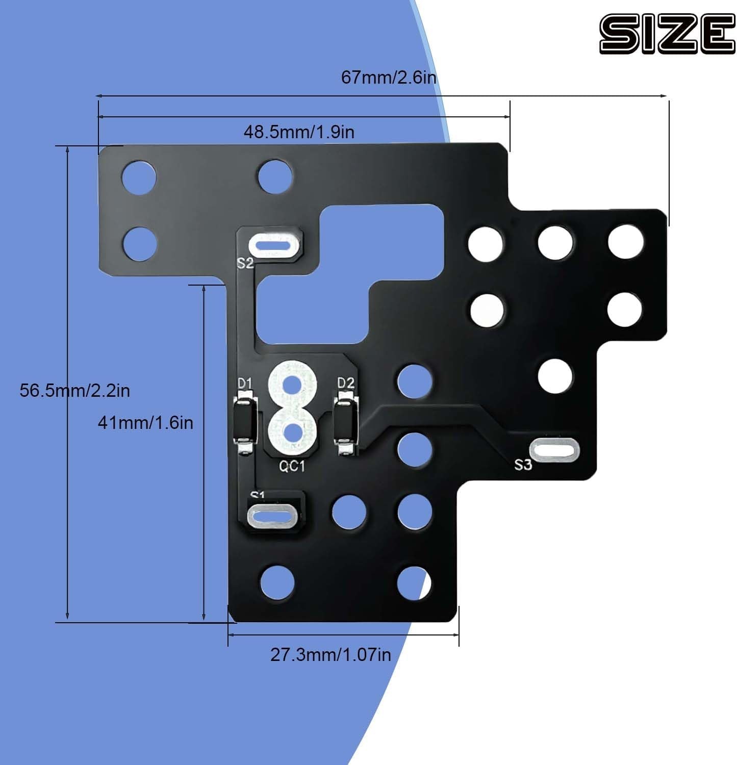 6 High Mod Headlight Module for 2003–2007 Chevy Silverado GMC Sierra Trucks