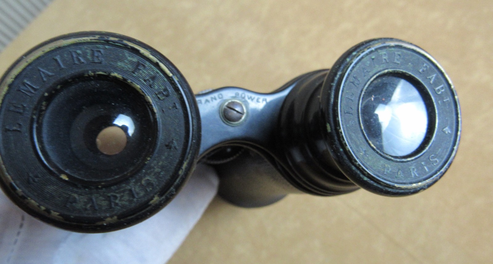 Indian Wars Lemaire Fabt Paris Field Glasses Binoculars Benteen Little Big Horn