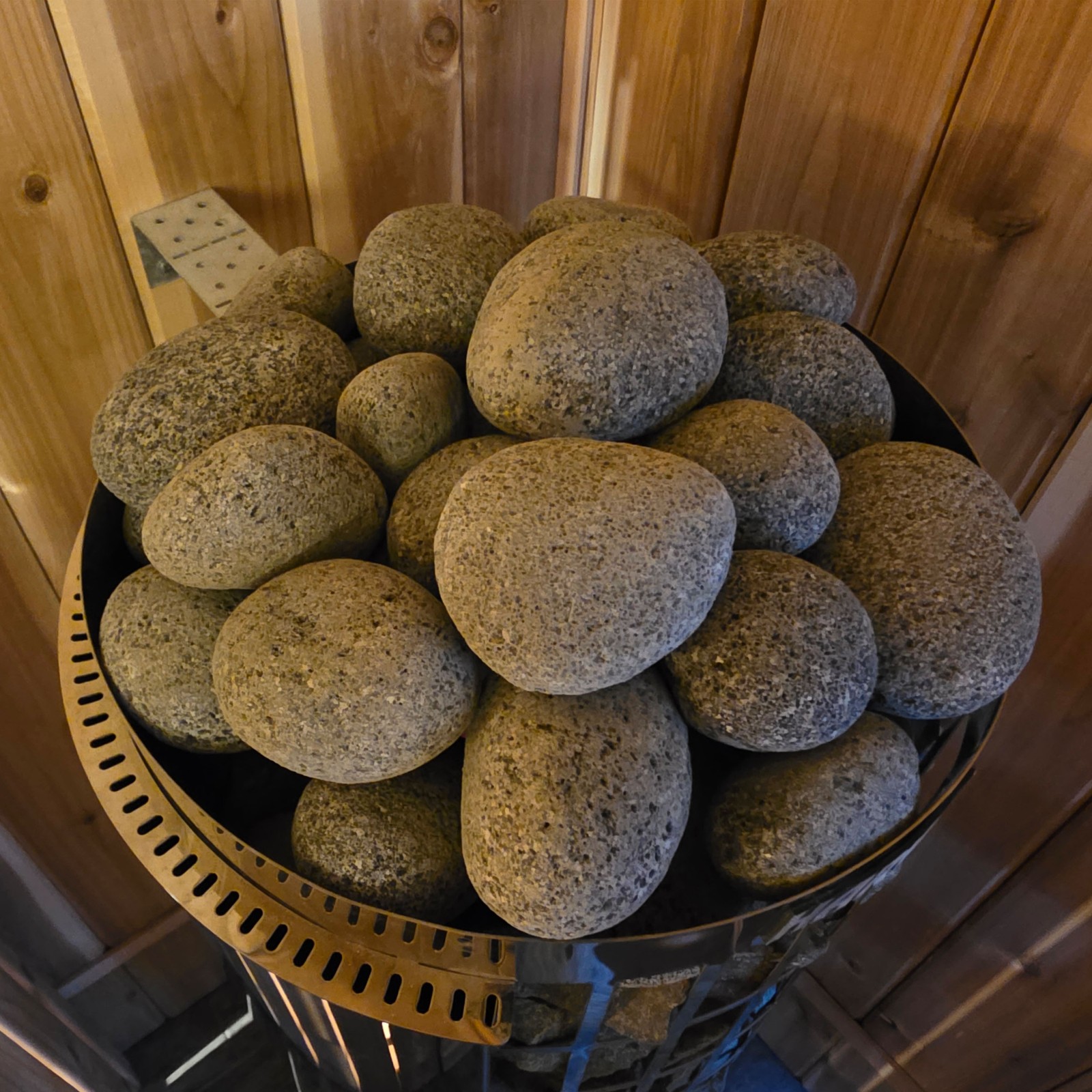 Oval Volcanic Sauna Rocks