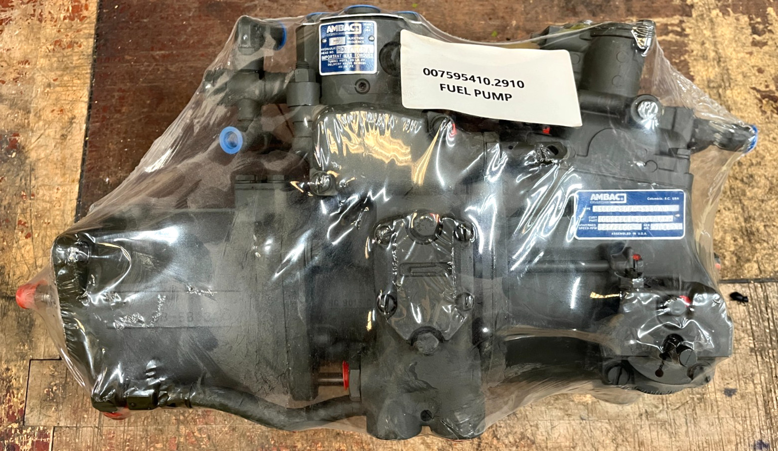 M35A2 AMBAC MULTIFUEL REMAN INJECTION PUMP 10935264 / 2910-00-759-5410