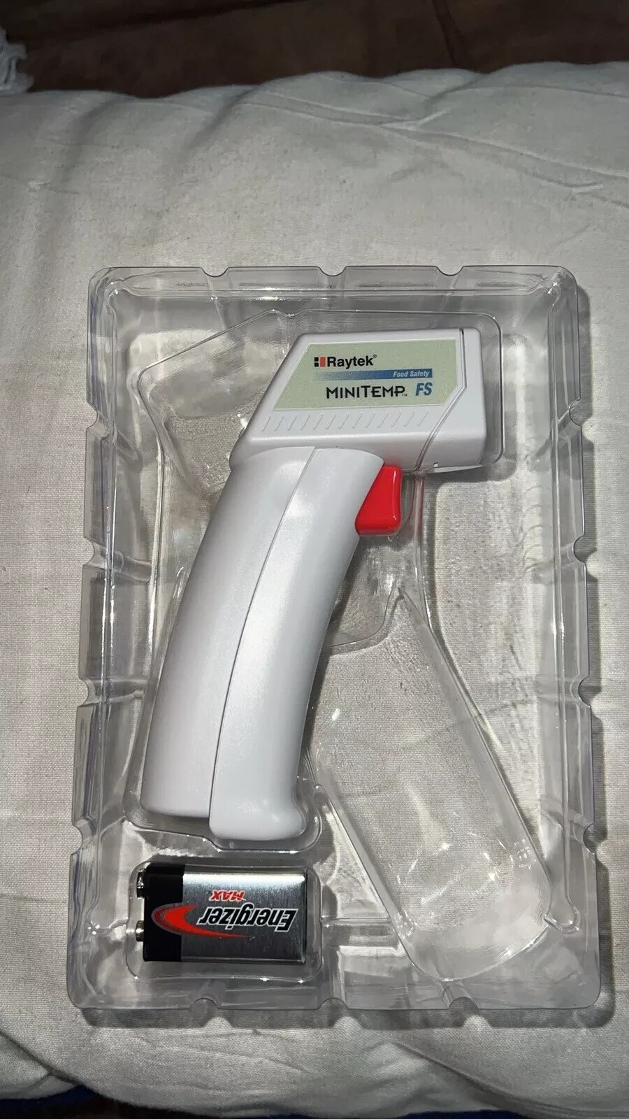 Raytek MiniTemp FS Noncontact Food Thermometer -25F to 400F Temp 9V Battery NEW