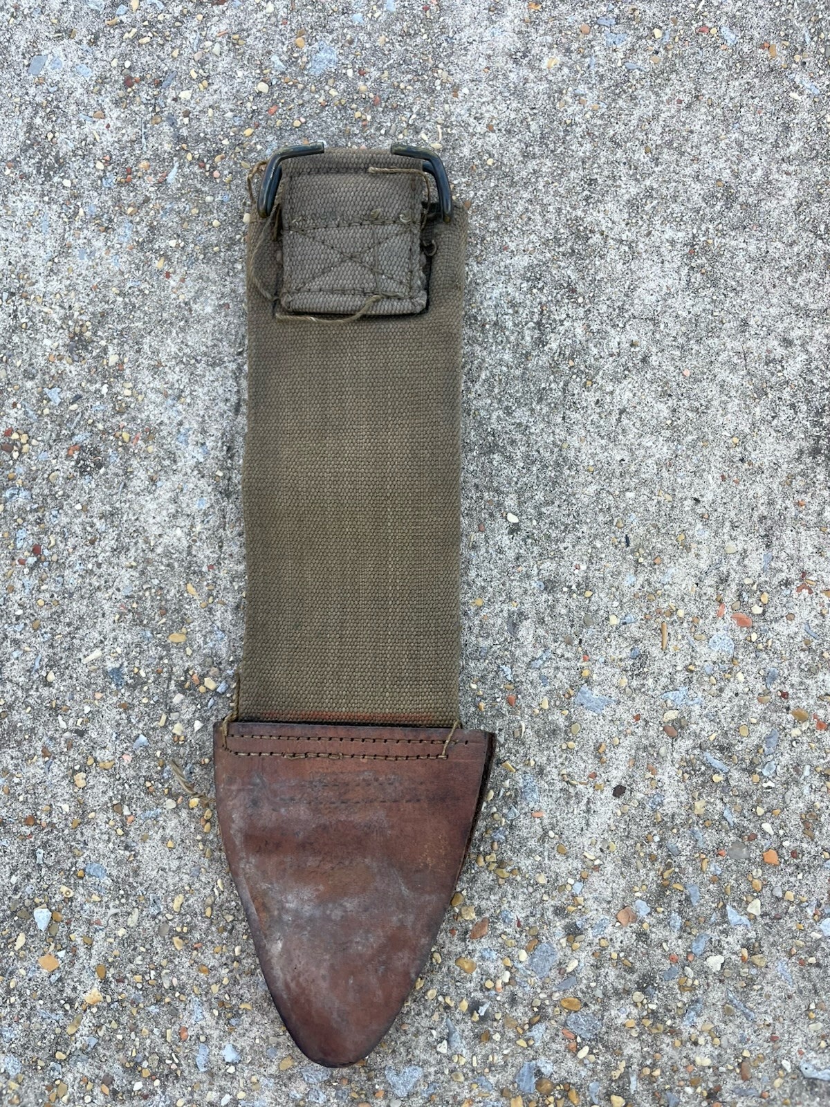 New Surplus WW1 US Knife Sheath Bolo Scabbard Blade No Insert Unfinished Look