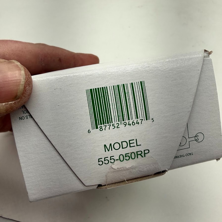 Taco Comfort Solutions Made Easy Boiler Replacement Power Head Zone Valve No Box