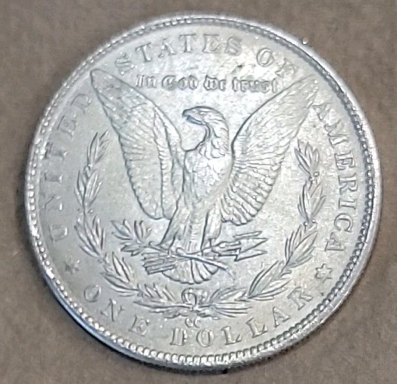 Lot of Clad Restrike Copies of US Silver Morgan Dollars