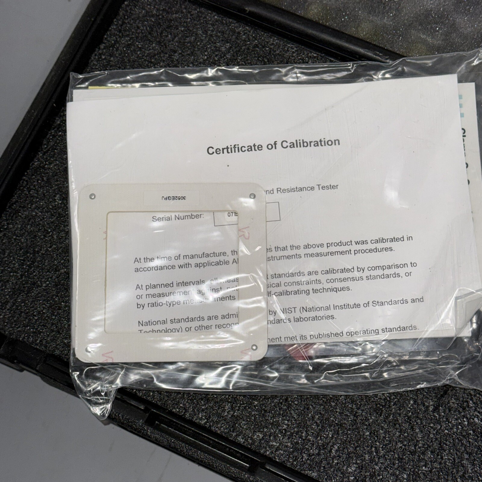 AEMC 3731 Clamp On Ground Resistance Meter Tester - Tested