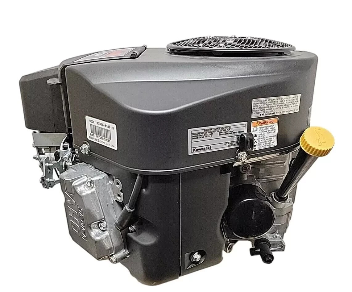 FR730V-BS40 24HP Kawasaki Vertical Shaft Engine 15 Amp 1" X 3-5/32
