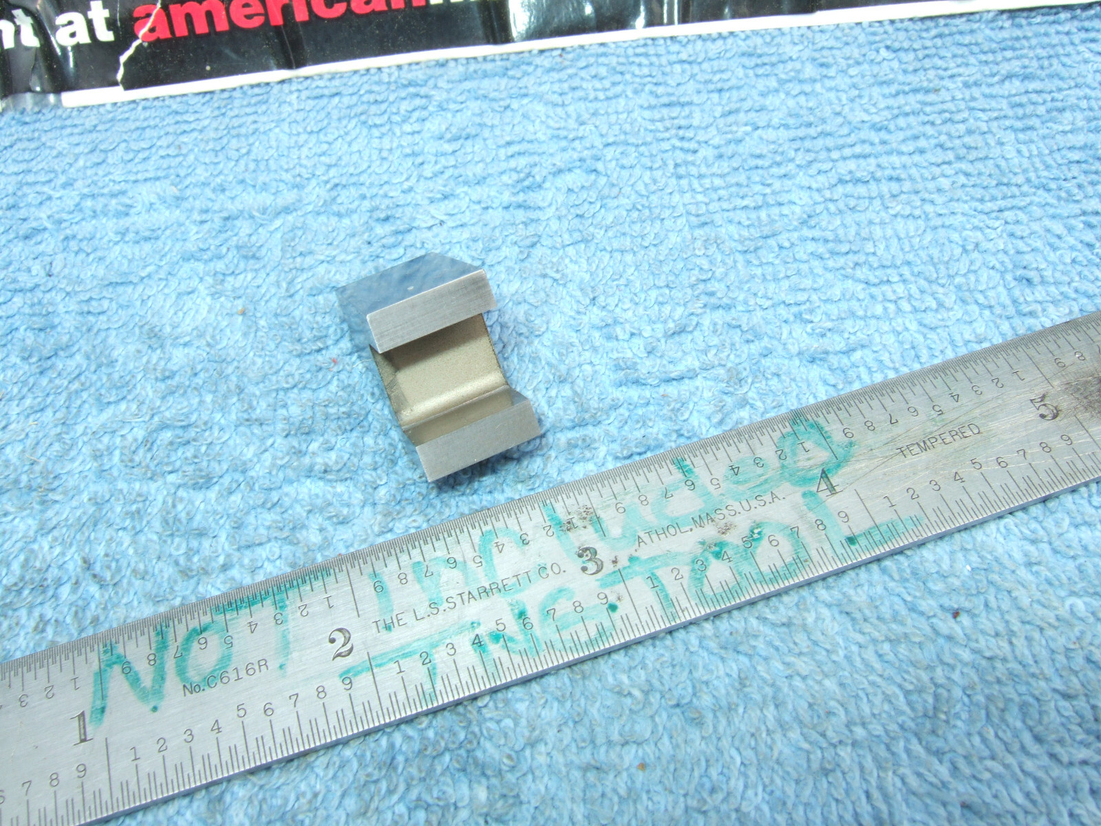 CHAIR SINGLE EDGE FINDER (1) NOT MAGNETIC USED TOOLMAKER MACHINIST VERY CLEAN ZA