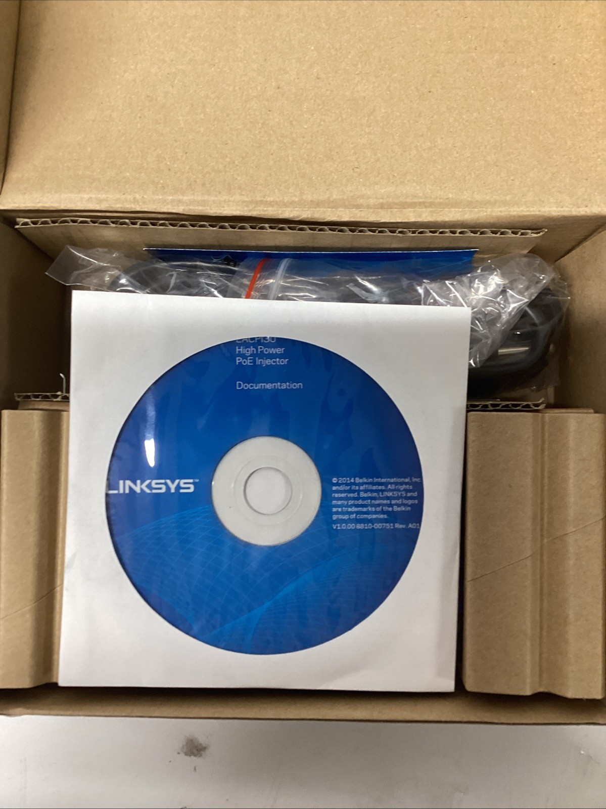 Linksys LACPI30 Power Over Ethernet PoE Injector T-171