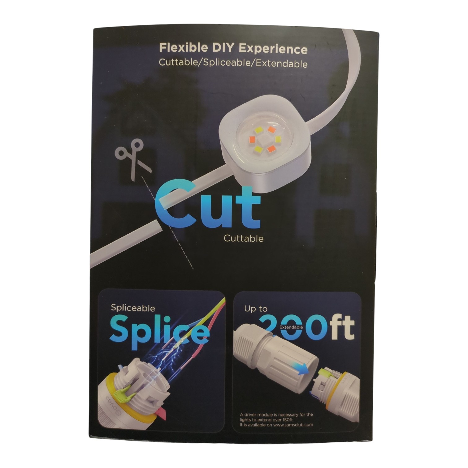 Govee Cuttable LED Permanent Outdoor Lights Pro, 100ft, White, H806A