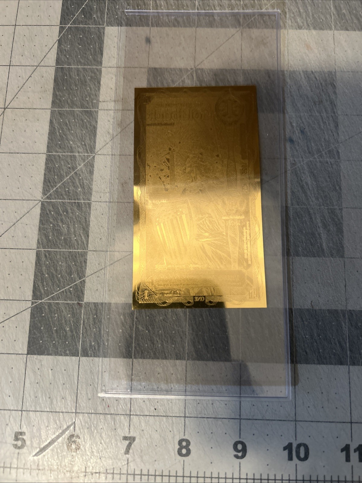 WASHINGTON D.C. GOLDBACK 1/1000th oz .999 FINE GOLD LIMITED SOLD OUT SHIPS NOW