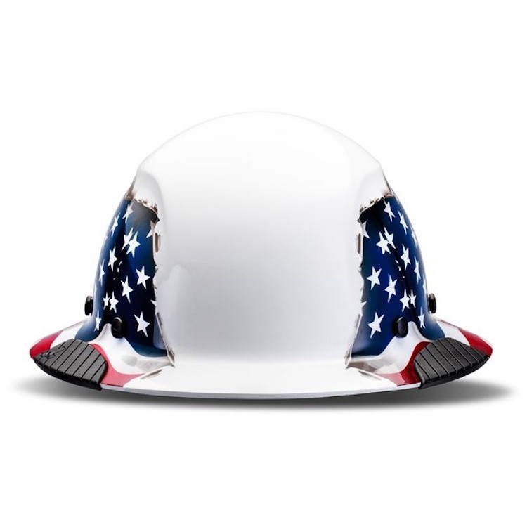 LIFT Safety DAX Hard Hat – American Flag HDF-24AF Full Brim