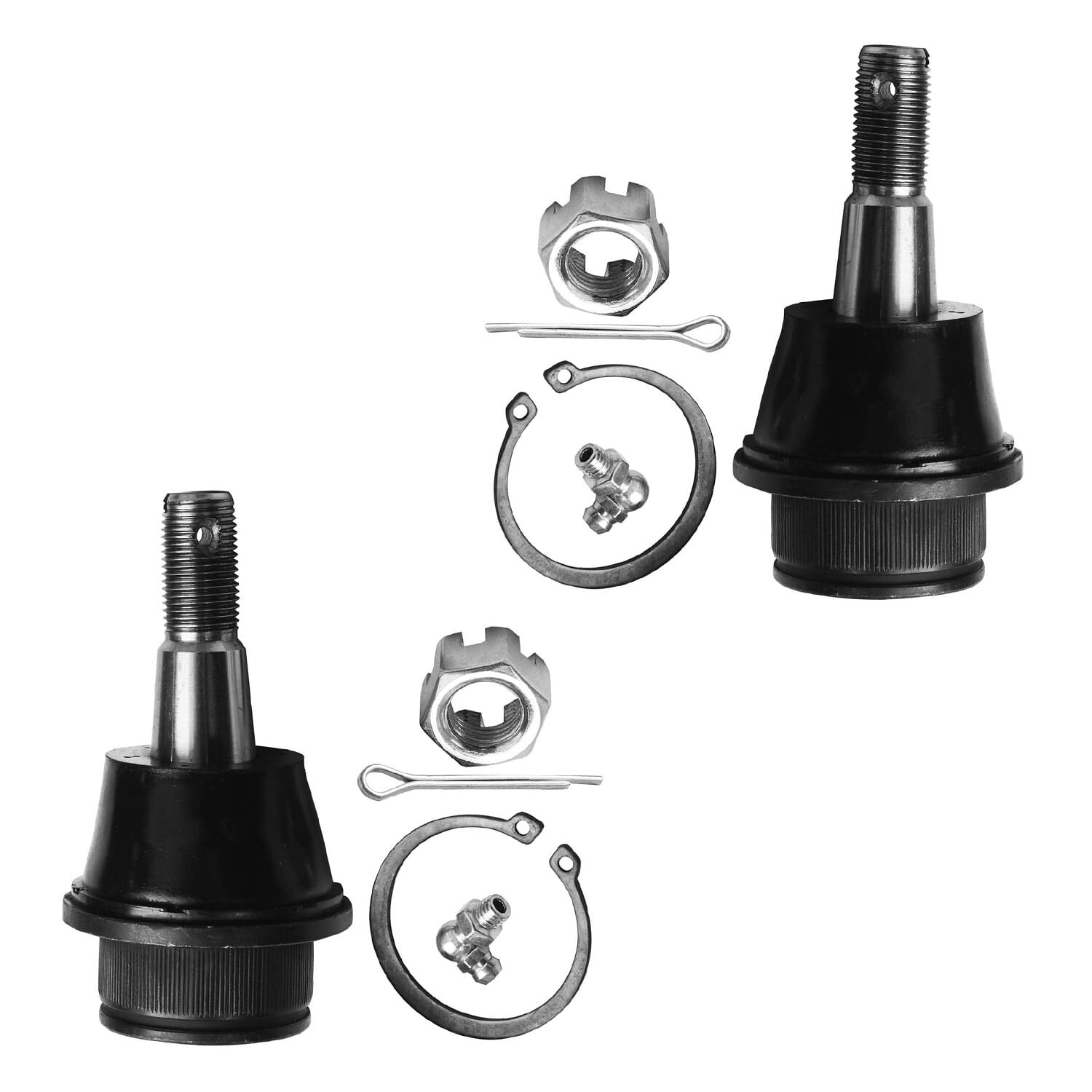 4WD 14pc Front CV Axle Upper Control Arms Tie Rods for 2002-2005 Dodge Ram 1500