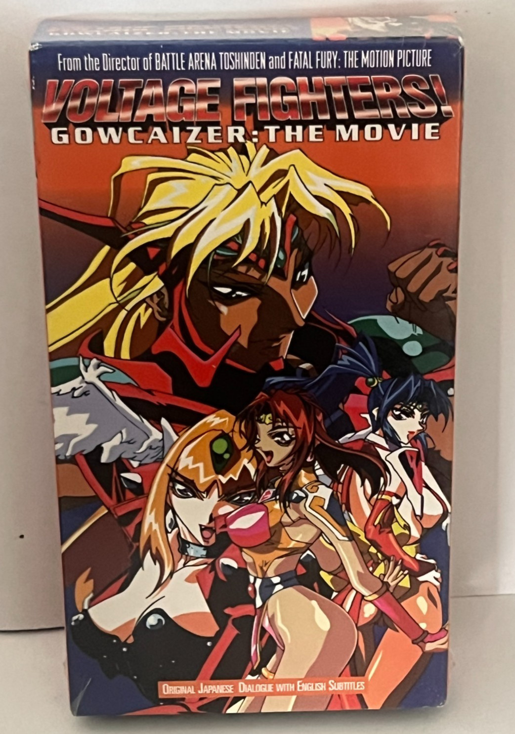 Voltage Fighter Gowcaizer  The Movie (VHS, 1998) Us Manga Anime New