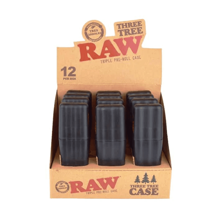 RAW | Three Tree Triple | Pre-Roll Case