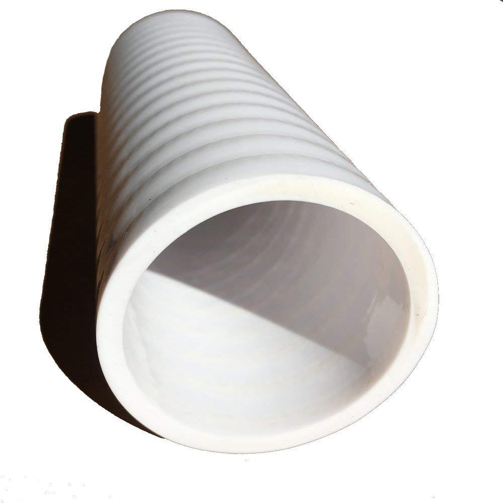 2" Dia. White Flexible PVC Pipe, Hose & Tubing for Spas & Pools