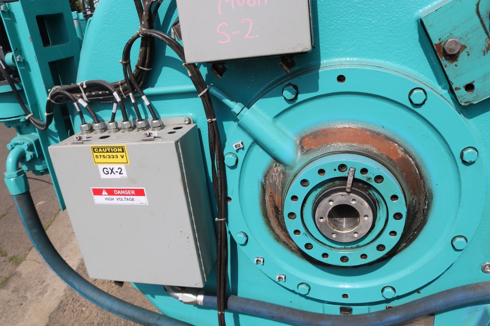 GE 1.5MW WIND ENERGY GEARBOX GEAR BOX 7GA87C1 WIND TURBINE