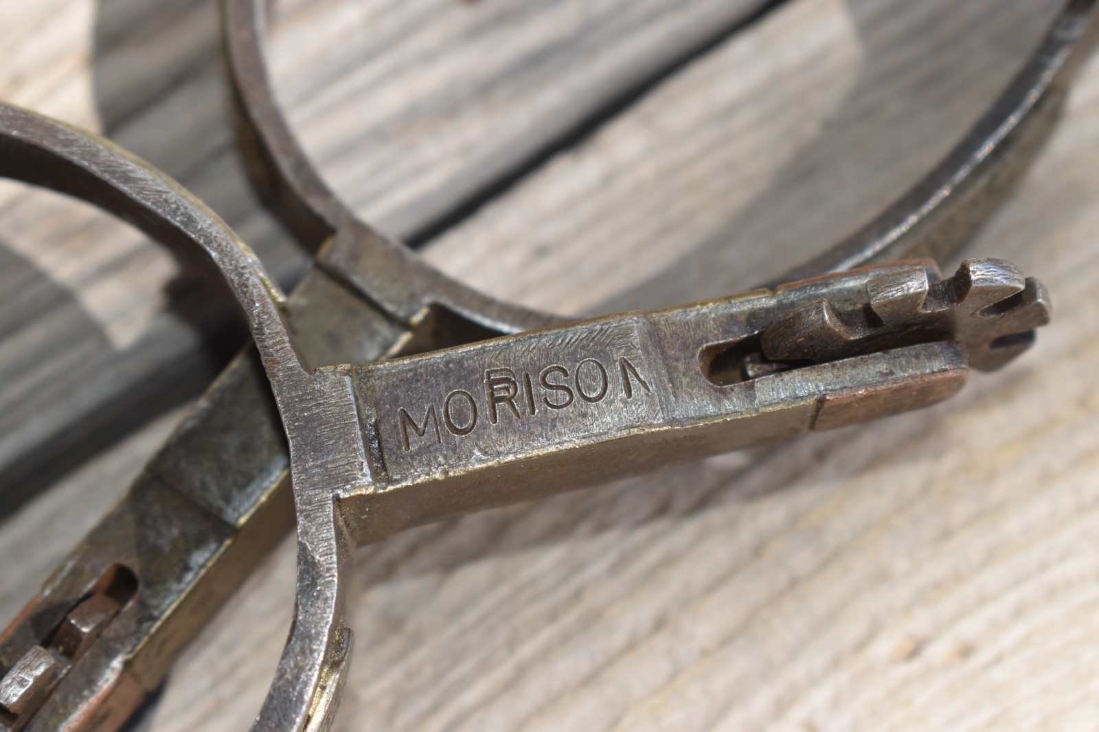 HANDMADE VINTAGE STRAIGHT SHANK SPURS ~ MORISON