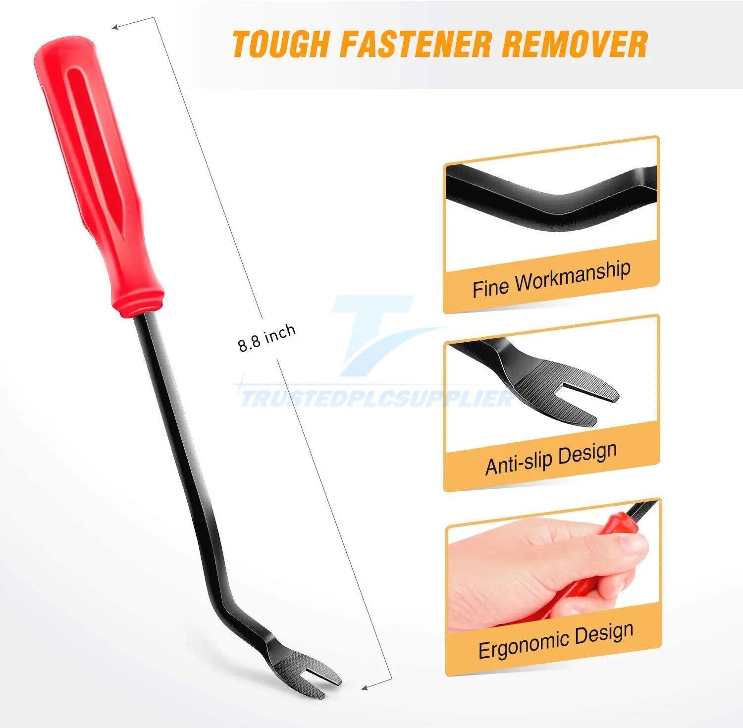 650Pcs Car Retainer Auto Fasteners Push Trim Plastic Clips Pin Rivet Bumper Kit