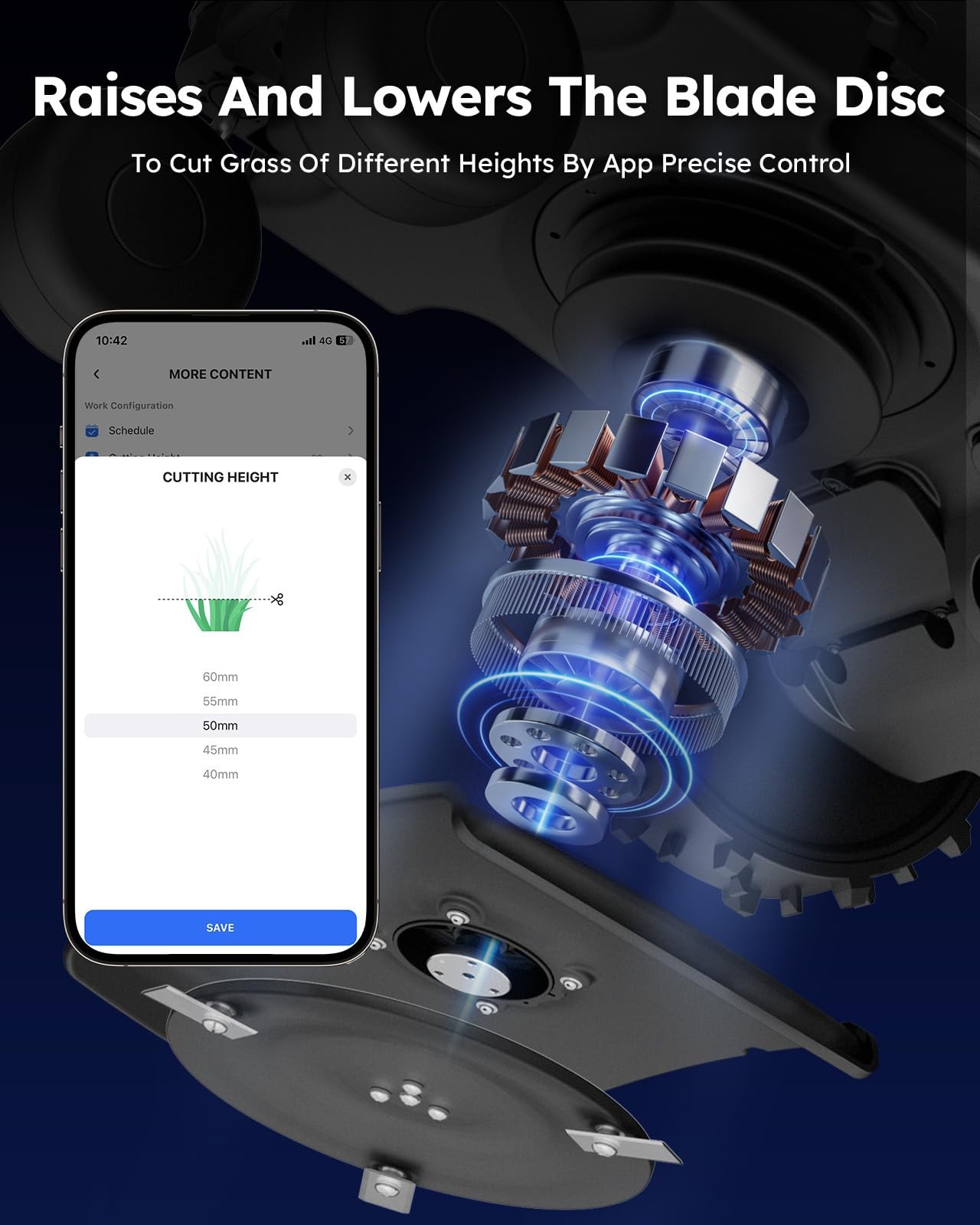 ANTHBOT Pion1000 Robotic Lawn Mower Lawnmower 1/4 Acre with Stable Boundary Wire