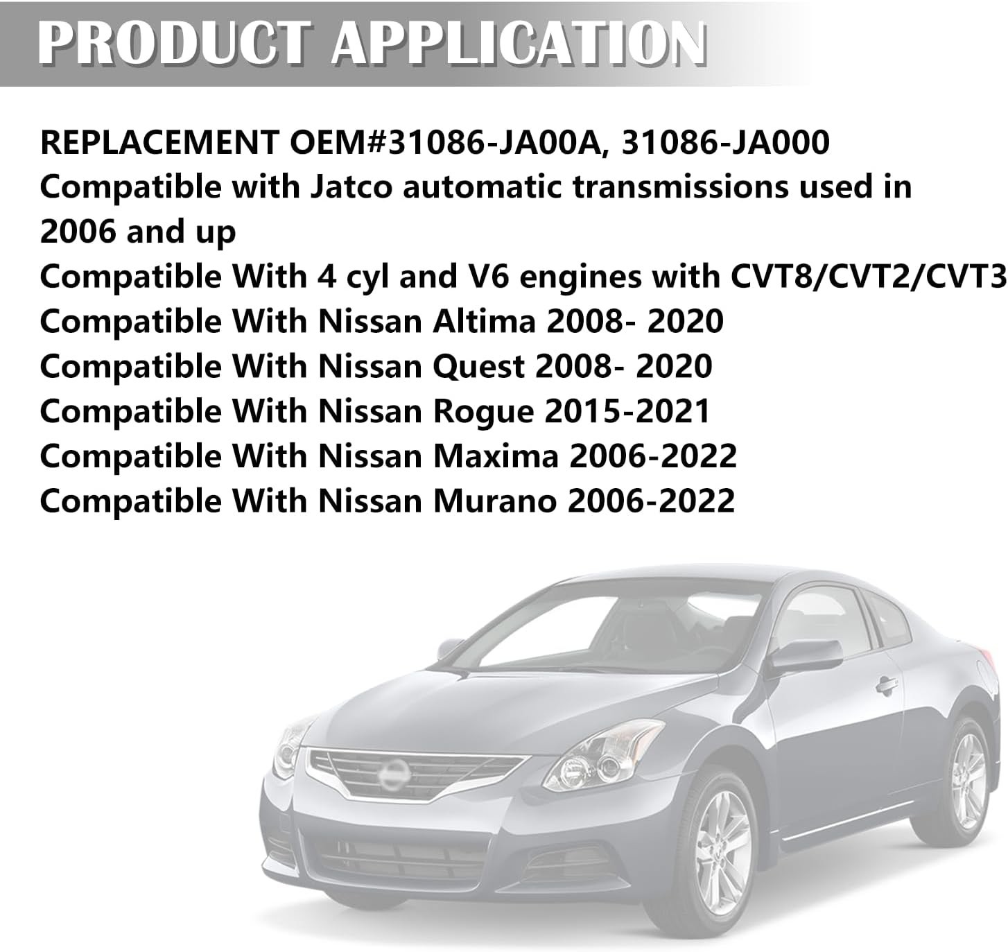 Car Transmission Dipstick,CVT Transmission Fluid Dipstick Compatible with Nissan