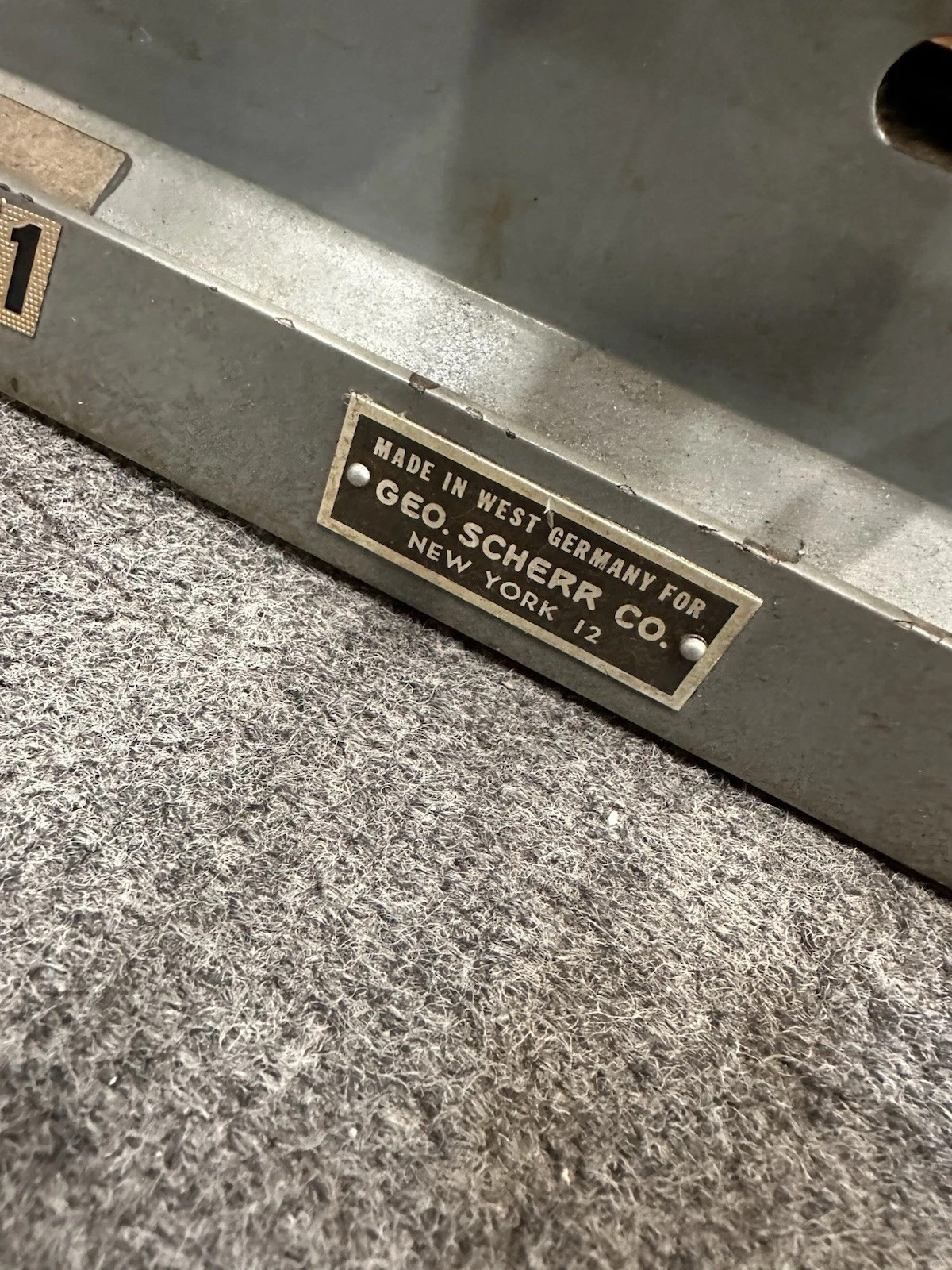 Ernst Leitz Wetzlar 447089 447364 Toolmaker's Microscope Geo Scherr