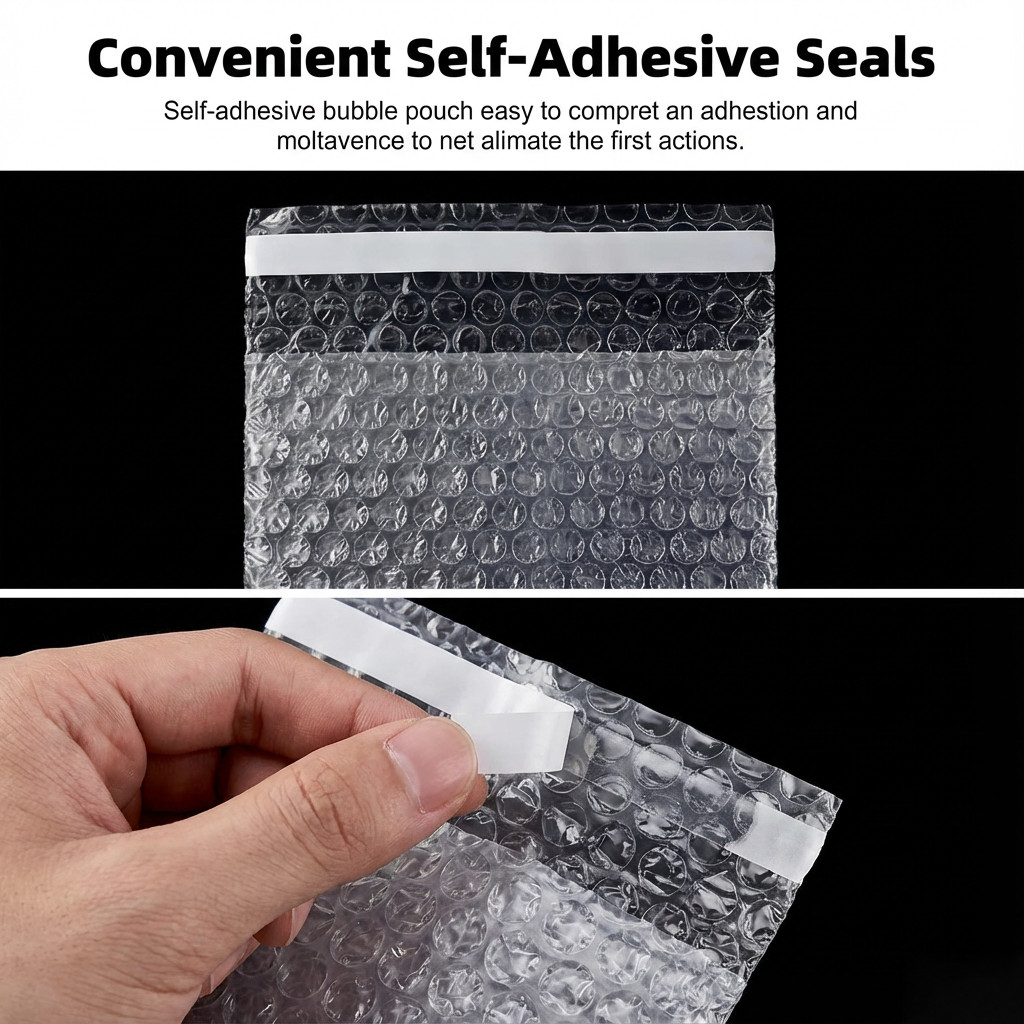 ANY SIZE Bubble Out Bags Protective Wrap Bubble Pouches Padded Bags Self Seal