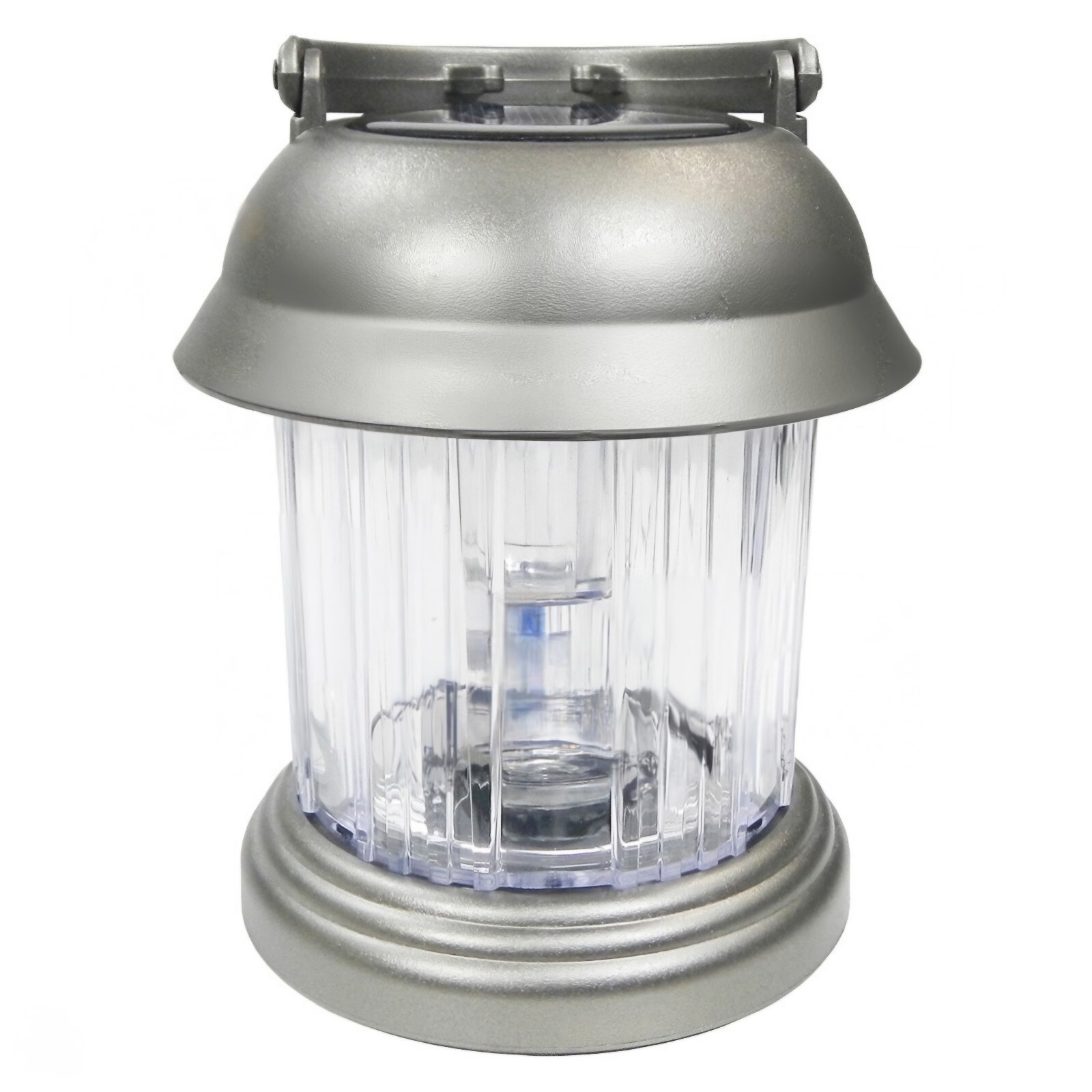 8 Pk Brass / Copper Solar Landscape Lights 2 LED Outdoor Pathway Hanging Lantern