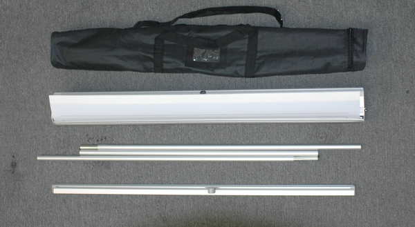 Retractable Roll Up Banner Stand Trade Show 31.5" x 80" Stand Hardware