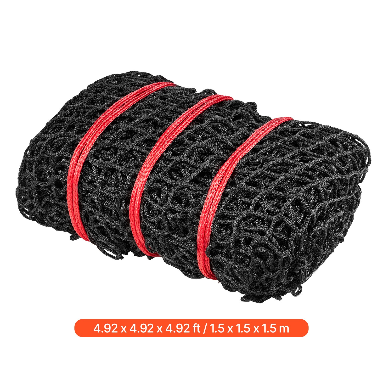 Uimoso Round Bale Hay Net Slow Feeder for Horses, 4.92 x 4.92 ft