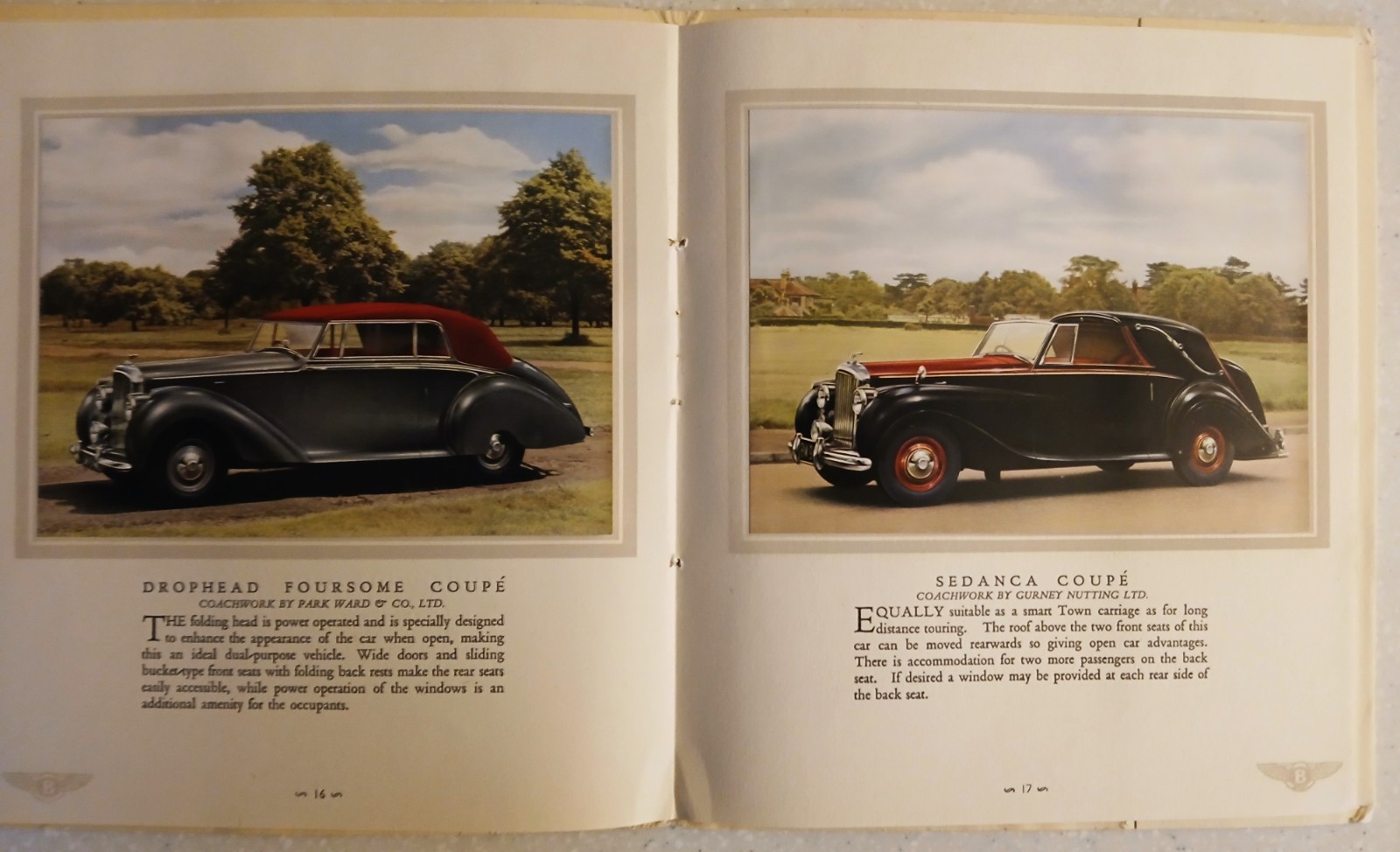 BENTLEY MARK VI - FOUR AND A QUARTER LITRE SILENT SPORTS CAR 1949