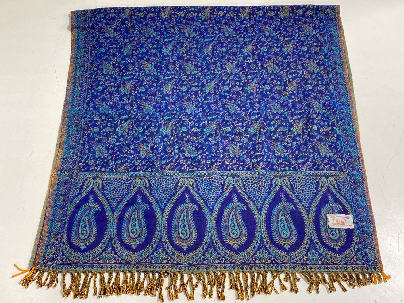 Tibet Handloom Yak Wool Shawl No.388