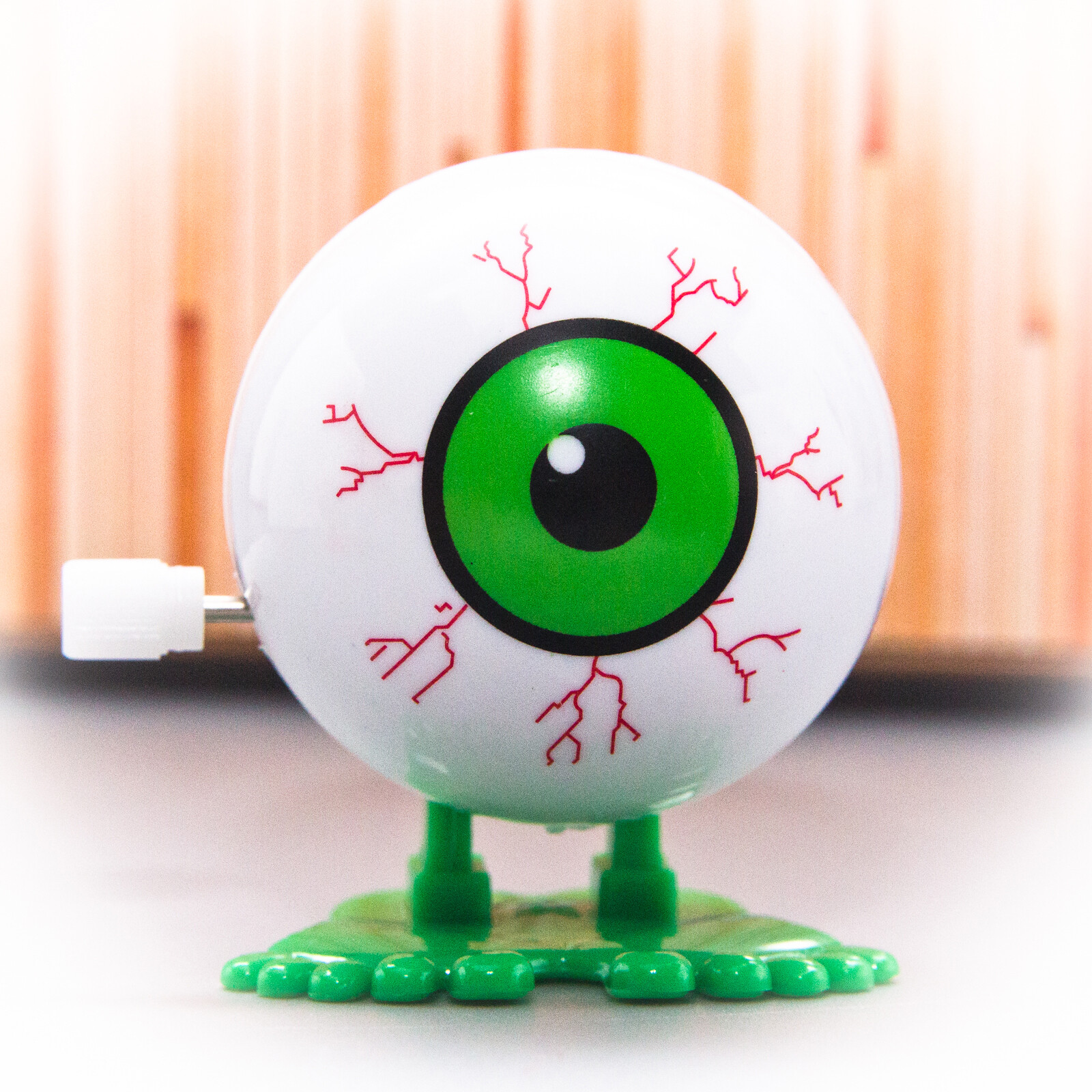 1 Replacement Wind-Up EYE BALL Toy ONLY for Vtg 1980 TOMY Strolling Bowling Game