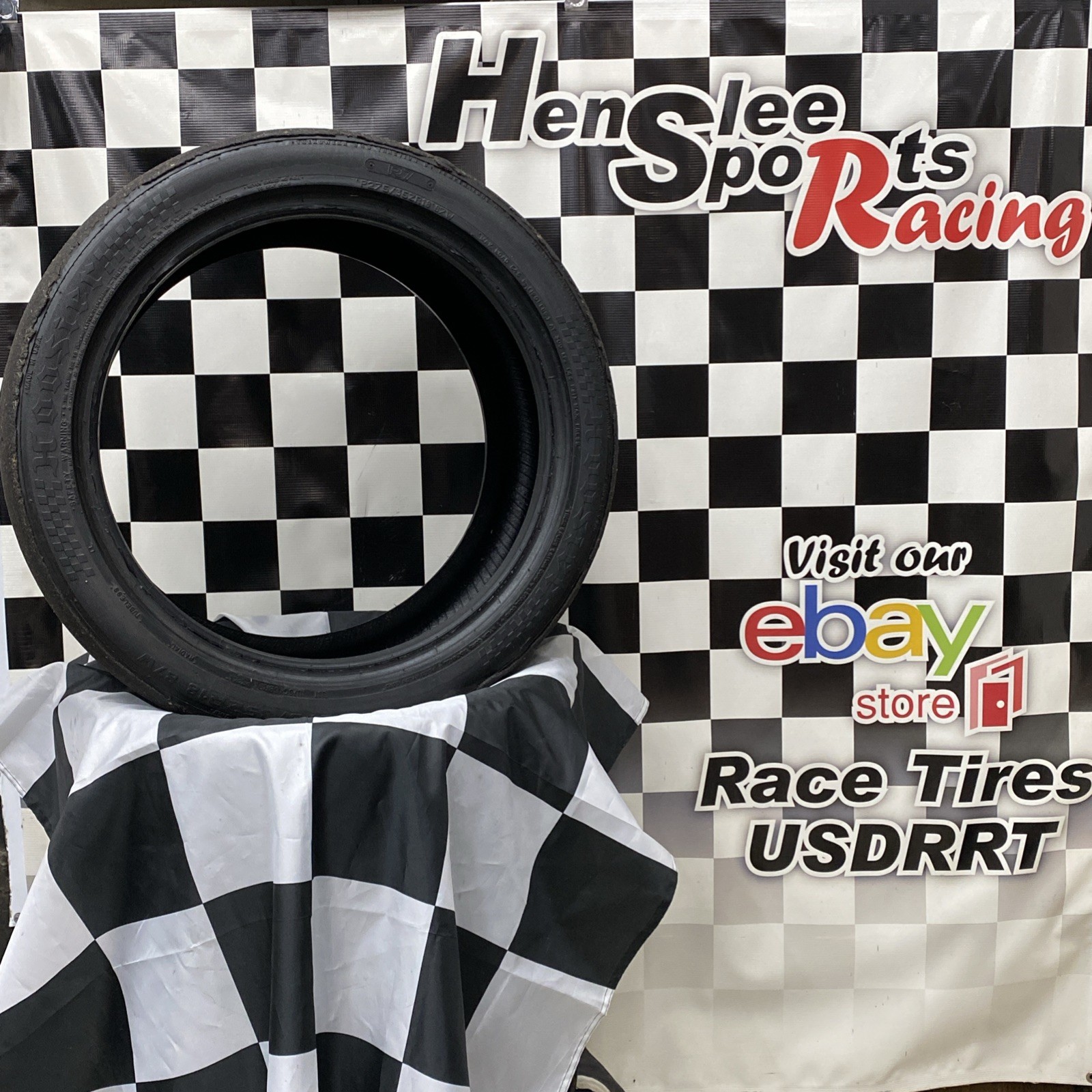 300-1 USDRRT HOOSIER DOT Road Race Tire 275/35 ZR18 R7