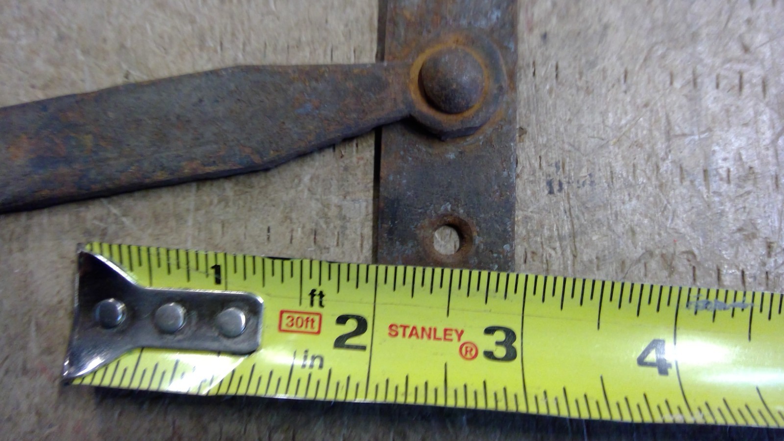 Antique Swing Slide Latch Barn Cottage Door Iron
