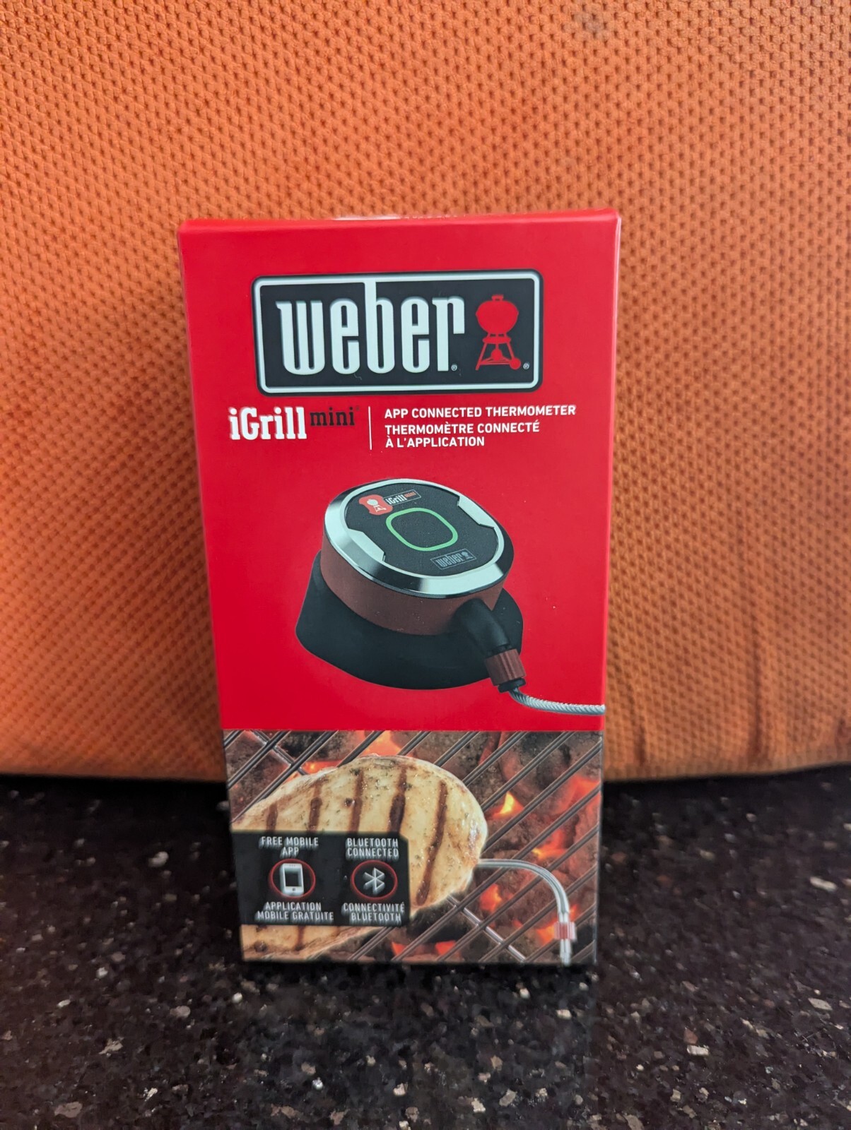 Weber iGrill Mini Digital Bluetooth Thermometer – Model 2156 – Brand New