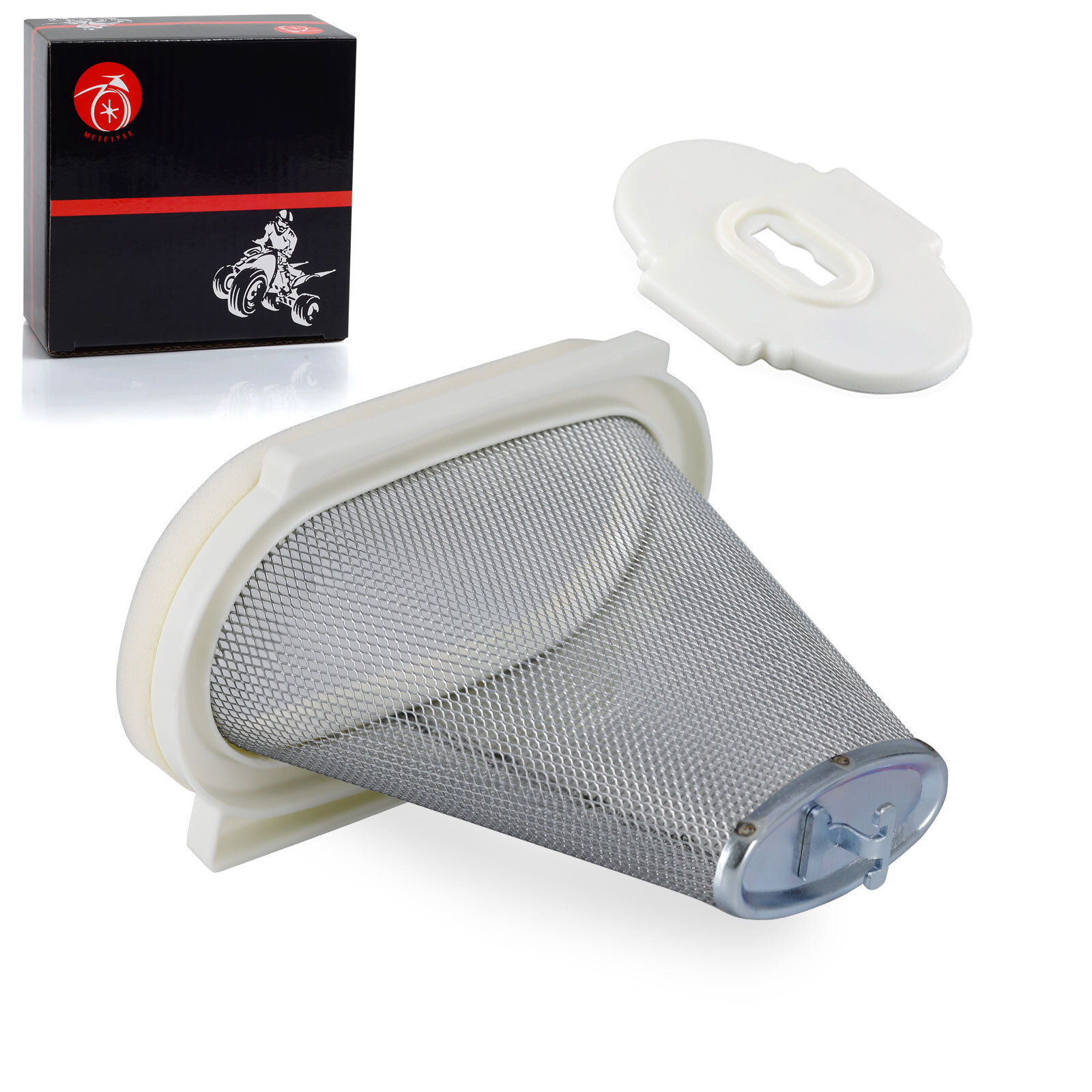 FOR YAMAHA Raptor 660 Air Filter Cage Air Box filter holder cone End Cap 2001-05