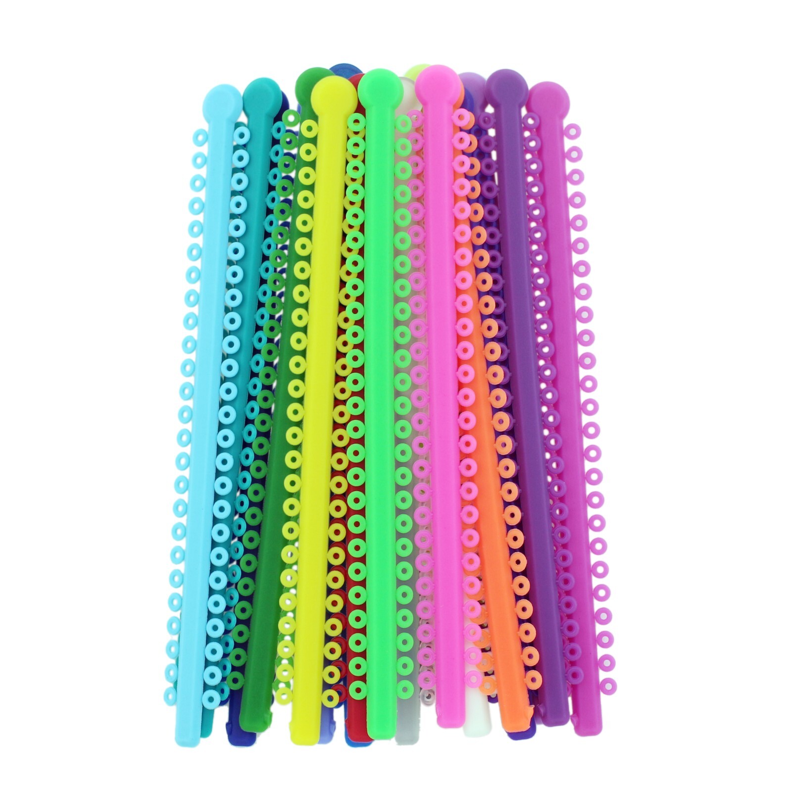 1000pc Dental Orthodontic Ligature Tie Ligas De Ortodoncia Elastic Rubber Braces