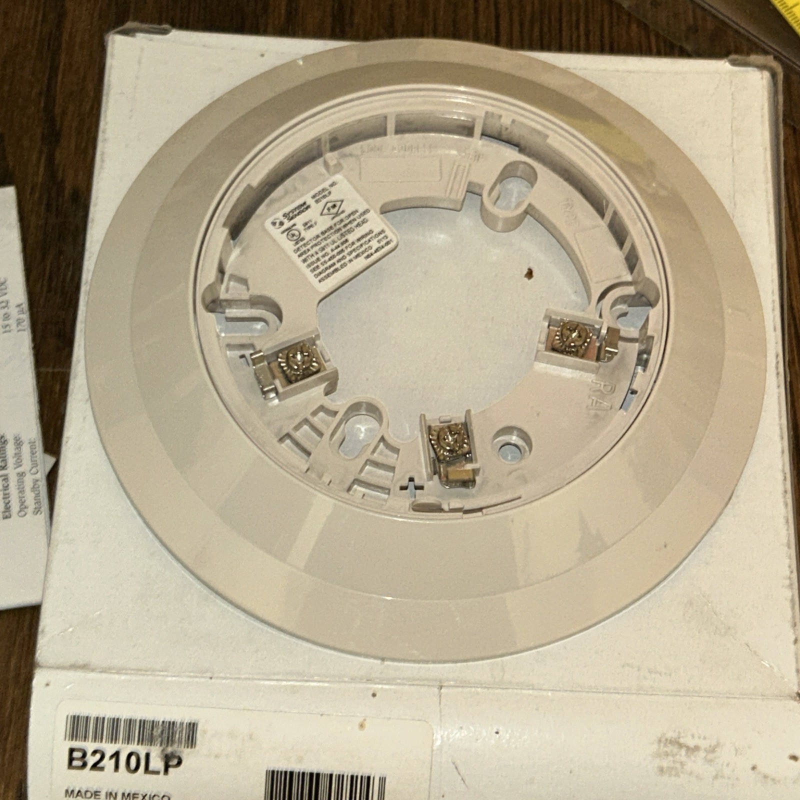 NEW Honeywell - System Sensor B210LP Mounting Base New for NP-100 & NH-100