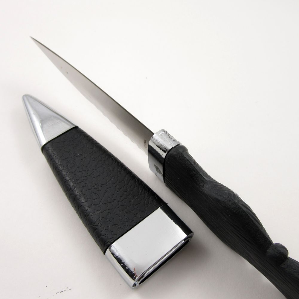 NEW Dagger Scottish Sgian Dubh Small Dirk Knife Stainless Steel Blade 7" Overall