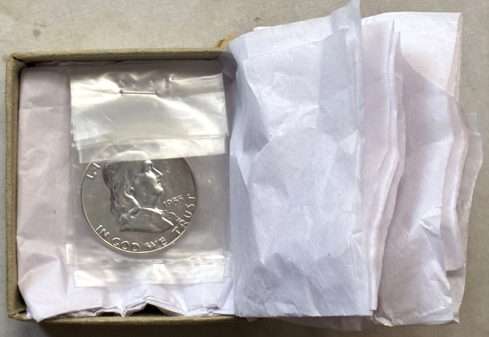 1955 U.S. Mint 5 Coin Proof Set - Original Box