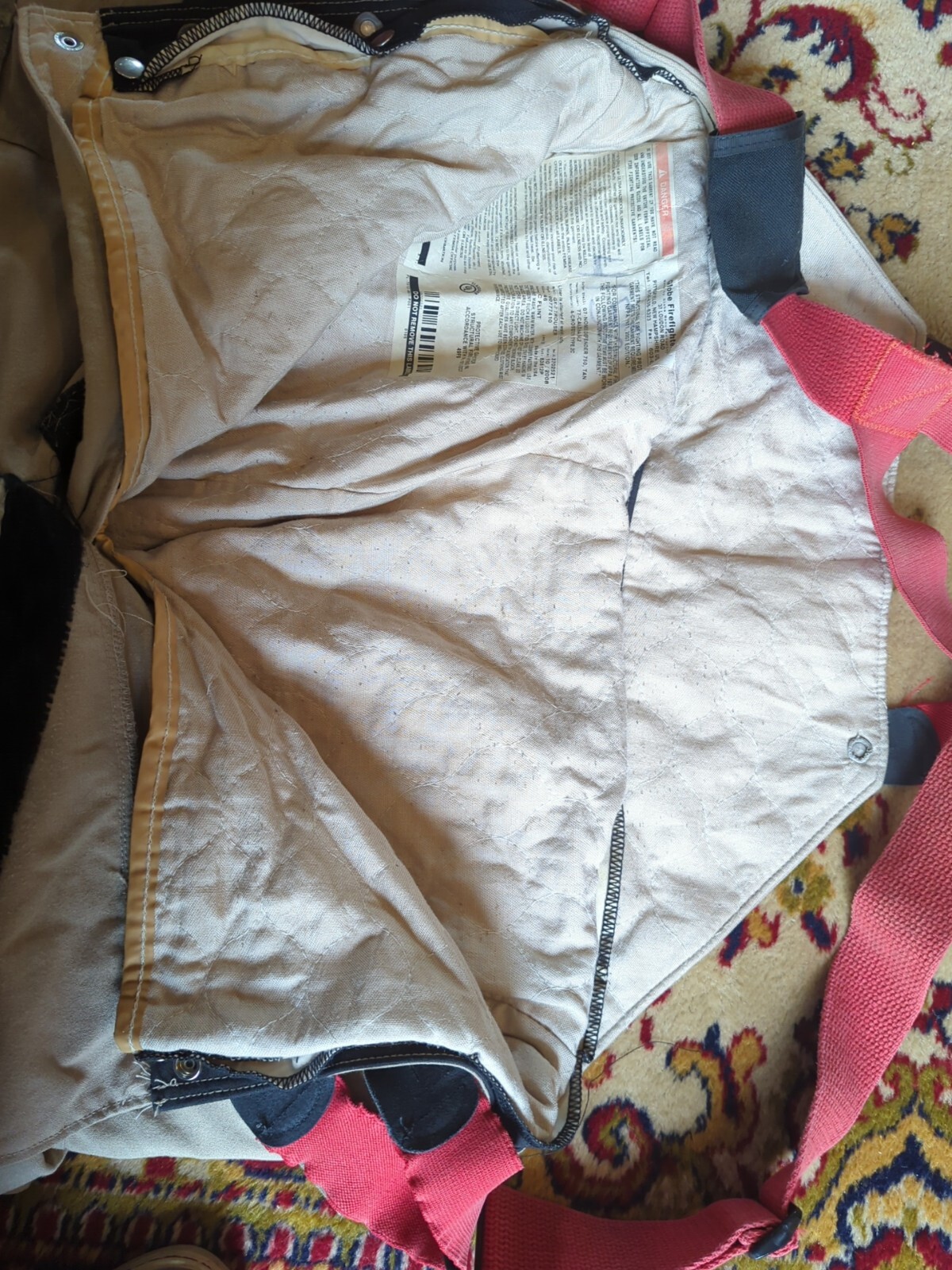 Retired Firefighter Gear Turnout Pants FIRE USED Size 46 X 30 See Pics