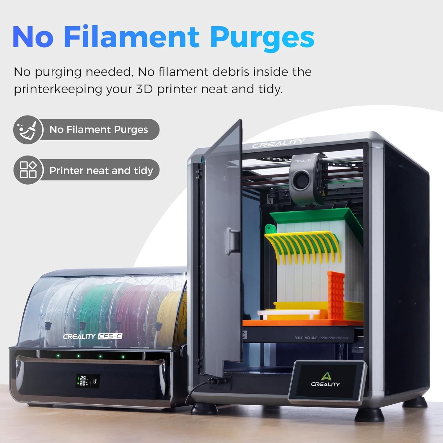 [OPEN BOX]Creality CFS-C Multicolor Printing Filament System For K1C/K1 Max