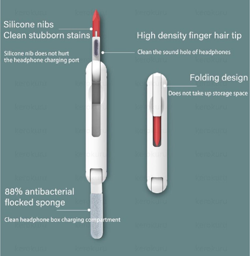 7-in-1 Keyboard Cleaning Kit - Universal Screen, Earphone Dusting & Brush Tool